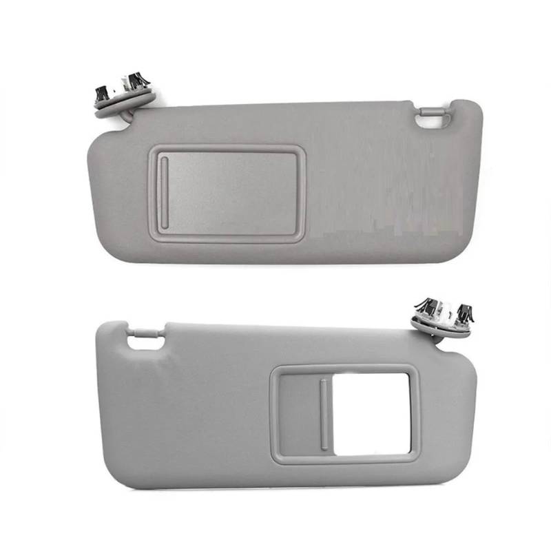 VHJIO for Toyota, for RAV4 Grau Beige Sonnenblende Links Rechts Seite Auto Sonnenblende Schatten Fahrerseite 2006 2007 2008 2009 2010 2011 2012 Sonnenblenden(A Pair of Gray) von VHJIO