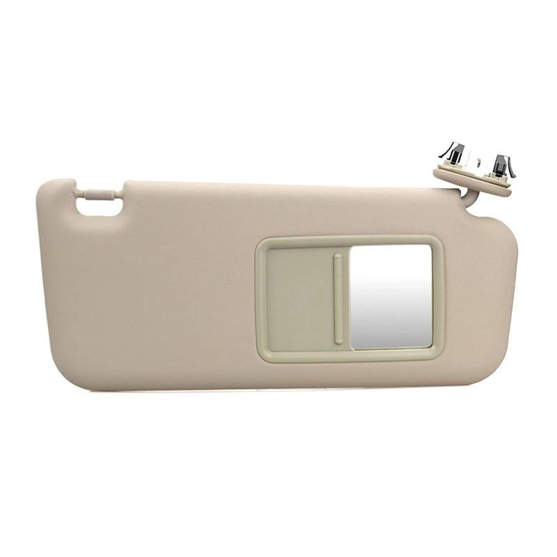 VHJIO for Toyota, for Rav4 2006-2013 Sonnenblende Beige Linker Fahrer Auto Rechter Beifahrer Mit Draht Frontscheibe Sonnenblende 74320-42501-A1 Sonnenblenden(1x Right Only) von VHJIO