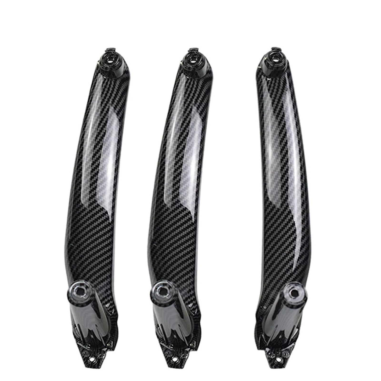 for BMW E70 E71 E72 X5 X6 2007-2013 Neue Auto Links Rechts Carbon Fiber Innen Tür Armlehne Griff innere Panel Pull Trim Abdeckung Autotürgriffe(RHD-Carbon-3Pcs) von VHJIO