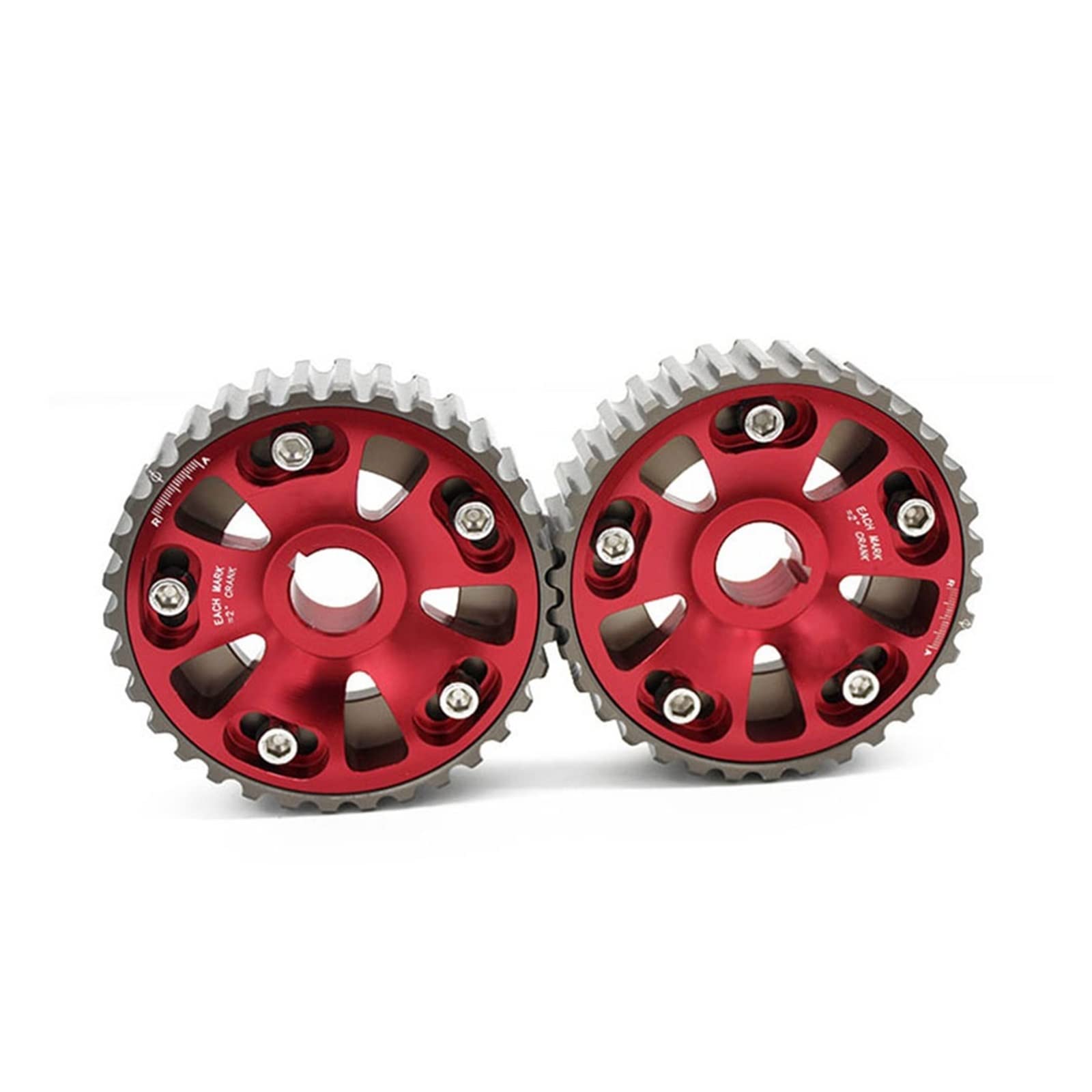 2pcs/set Adjustable Cam Gears Timing Gear Pully Fit Compatible With B-Series B16 B17 B18 DOHC Engine von VHRMZJYCN