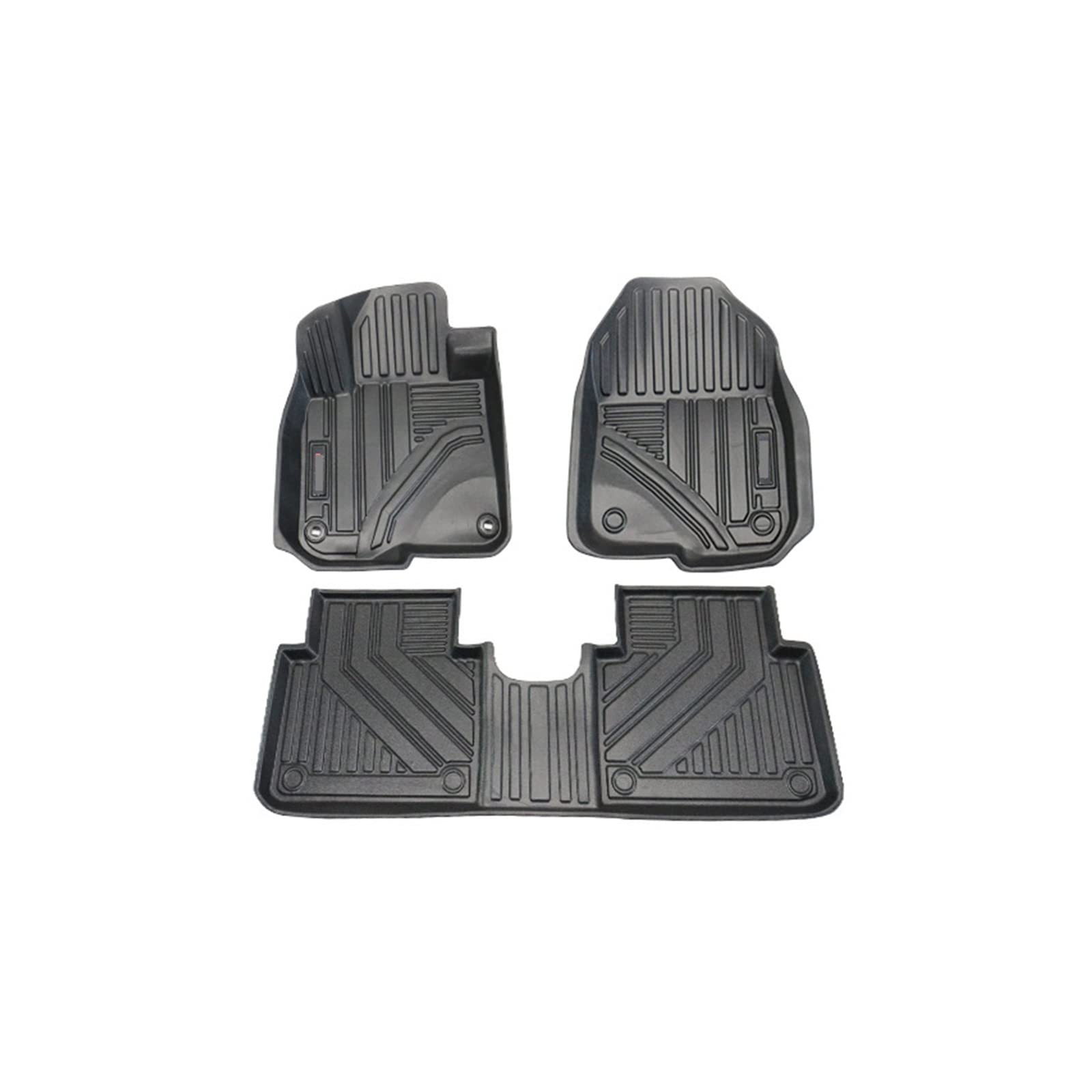 Full Set 3D TPE LHD Floor Car Mat Compatible With CR-V CRV 2017-2021 Car Floor Liner Tray Foot Pad Carpet Mats Auto Accessories von VHRMZJYCN