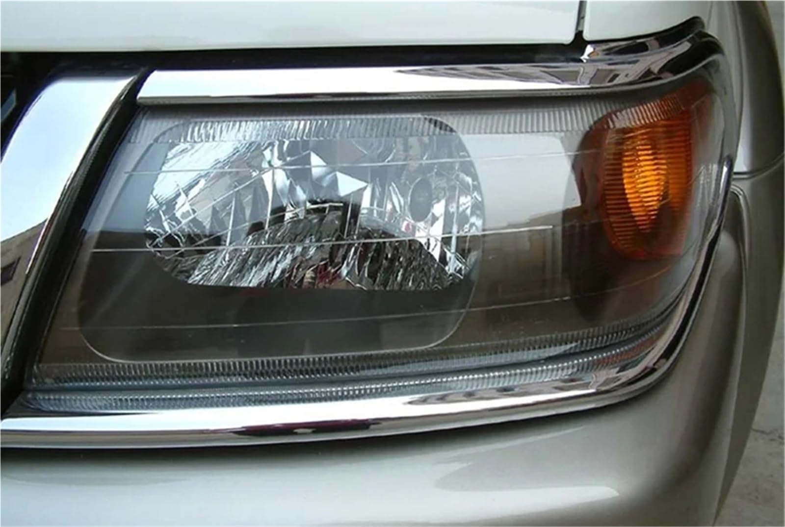 Headlamp Lens Transparent Shell Headlight Glass Replace The Lampshades Compatible With Mitsubishi Sport Pajero Race 2004 2005 2006(1pcs left side) von VHRMZJYCN