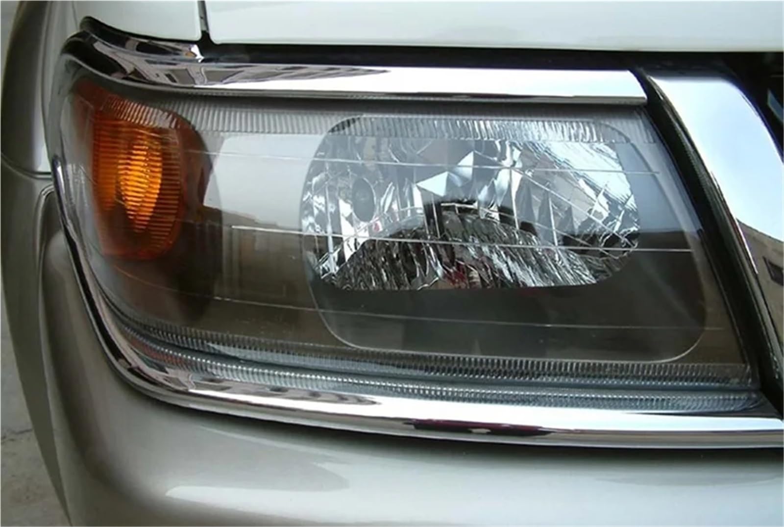 Headlamp Lens Transparent Shell Headlight Glass Replace The Lampshades Compatible With Mitsubishi Sport Pajero Race 2004 2005 2006(1pcs right side) von VHRMZJYCN