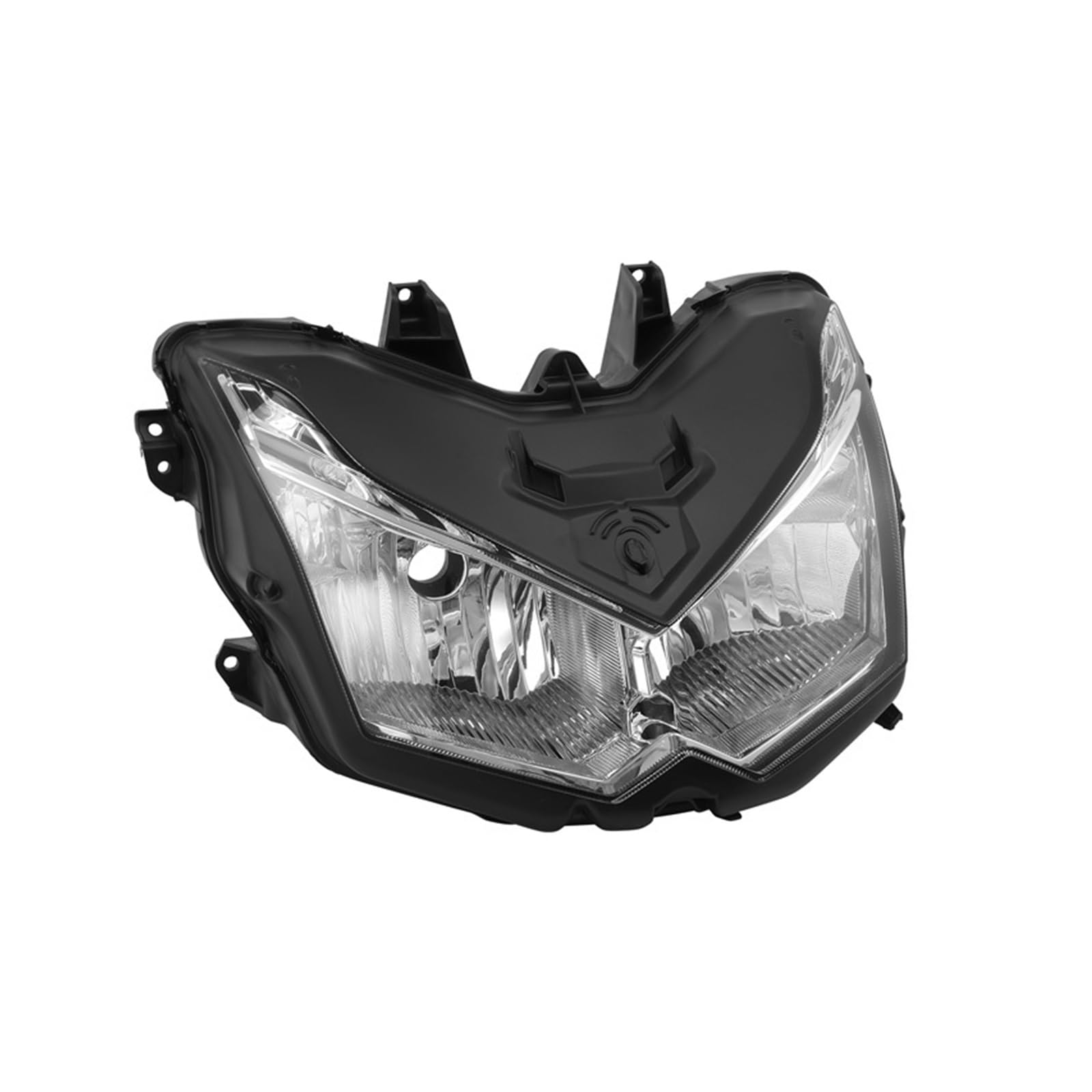 Motorcycle Black Clear Front Headlight Head Light Lamp Assembly Compatible with Kawasaki Z1000 2010 2011 2012 2013 von VHRMZJYCN