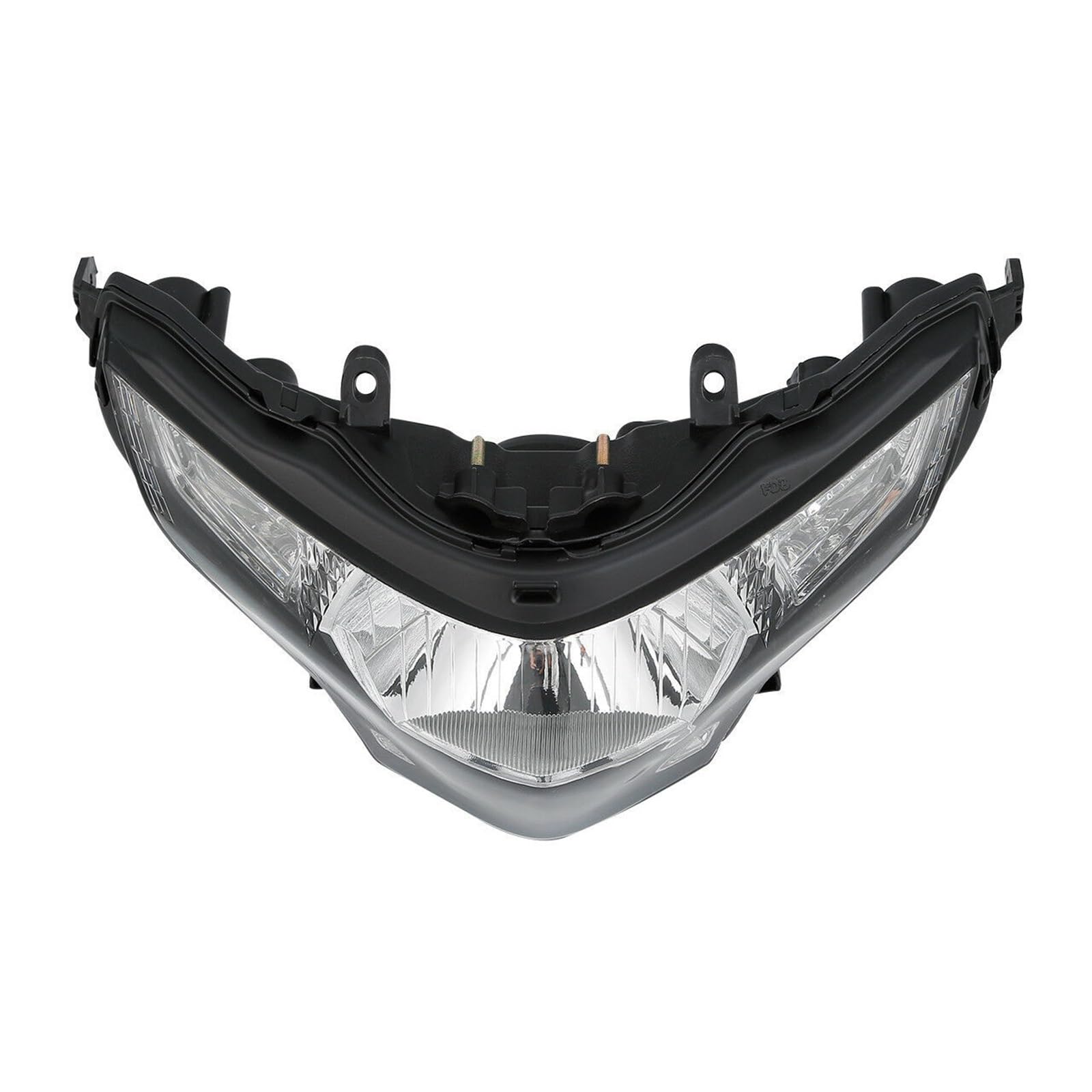 Motorcycle Clear Front Headlight Headlamp Head Lights Assembly Compatible With 2011-2013 CBR250R 2014-2018 CTX700 von VHRMZJYCN