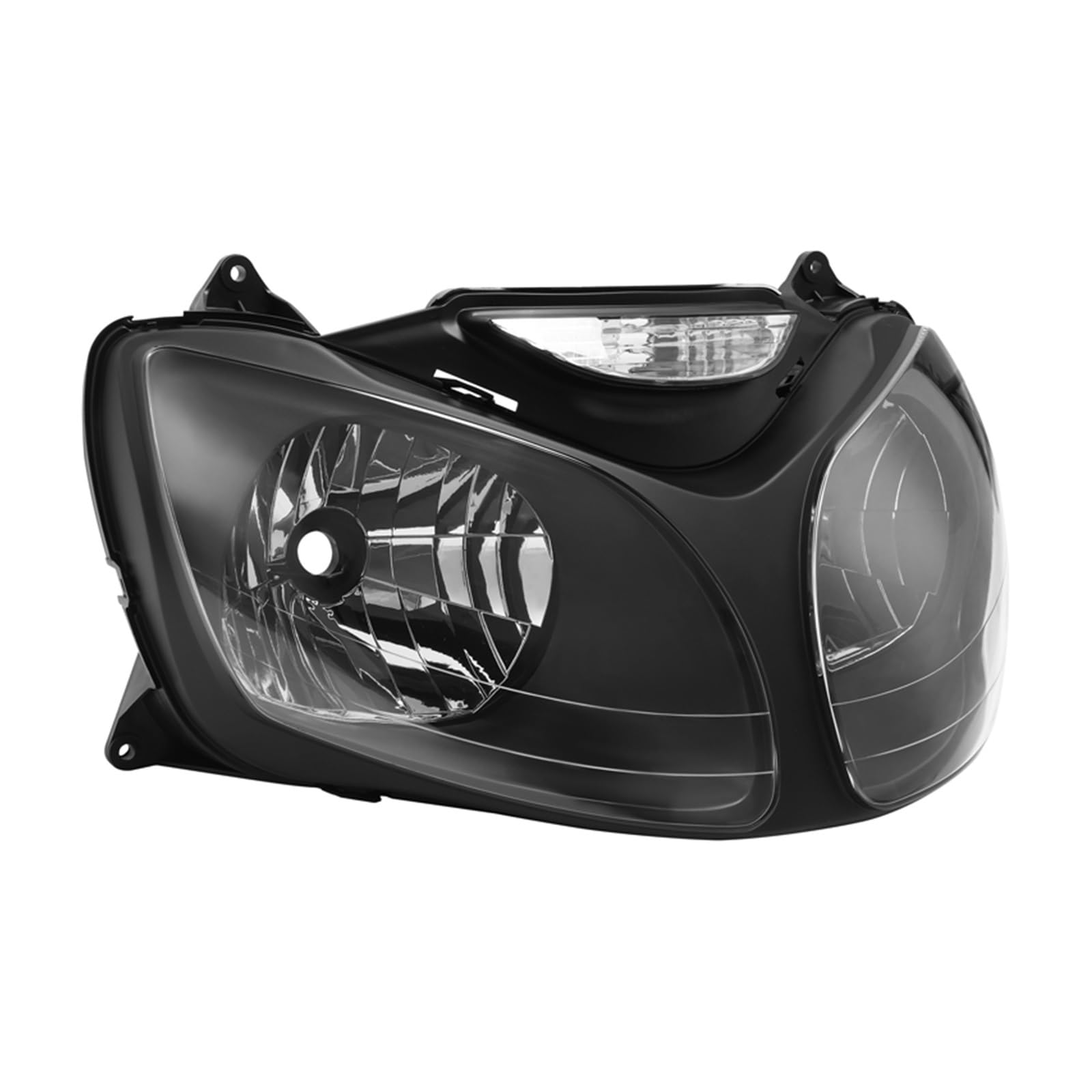 Motorcycle Front Headlight Head Light Lamp Clear Compatible with KAWASAKI Ninja ZX12R ZX-12R 2000 2001 von VHRMZJYCN