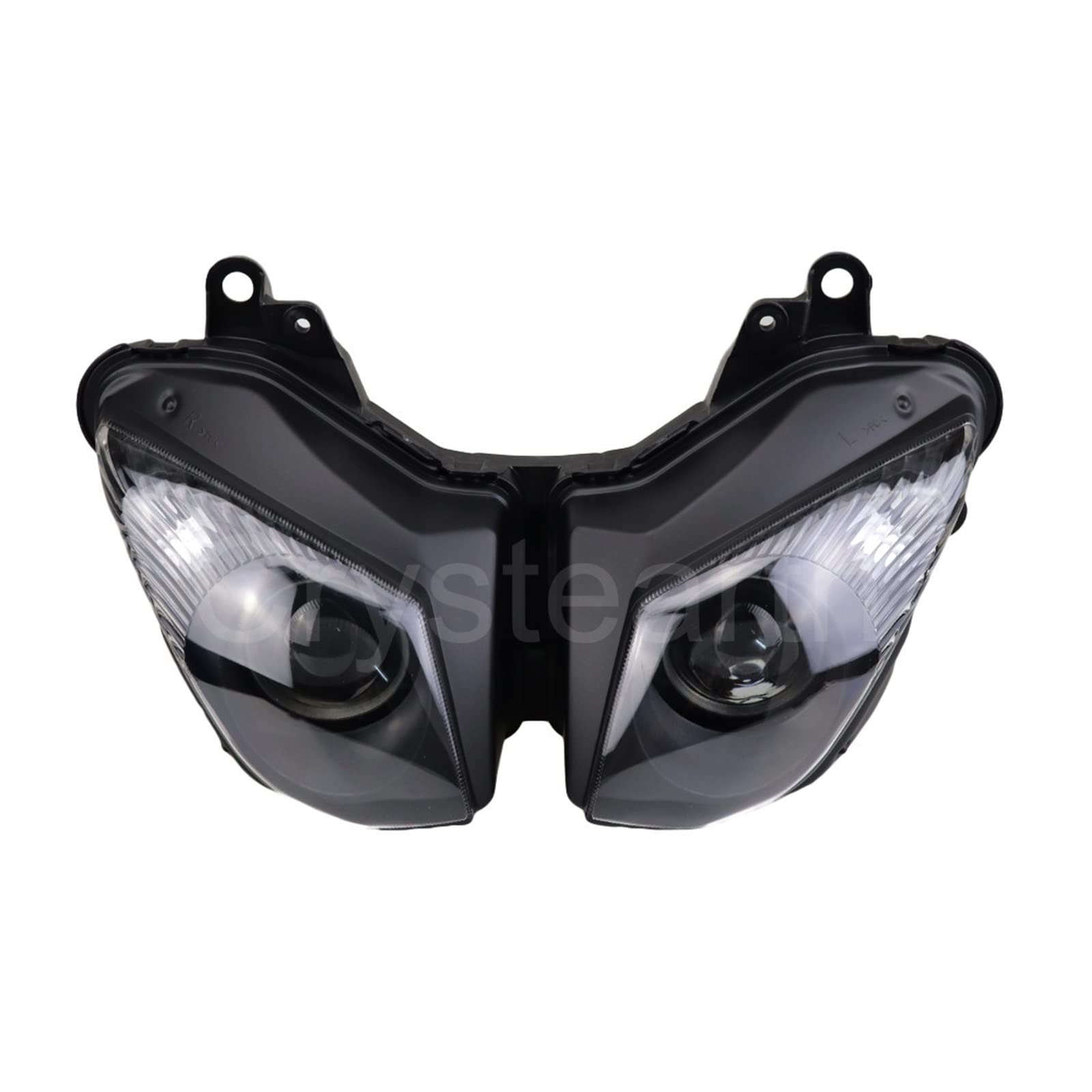 Motorcycle Headlight Front Head Light Lamp Headlamp Assembly Kit Compatible With Kawasaki Ninja ZX6R ZX-6R ZX 6R 2009 2010 2011 2012 von VHRMZJYCN