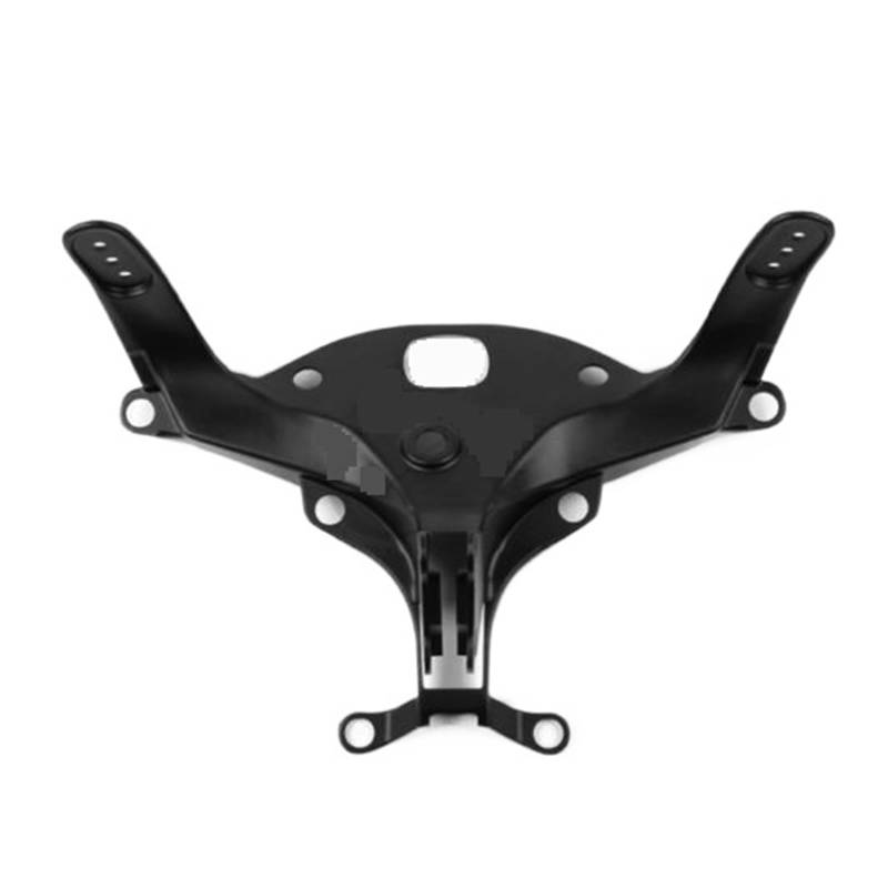 Motorcycle Headlight Light + Upper Fairing Stay Bracket Compatible With Yamaha YZF R1 YZFR1 2004-2006 2005 black(Only Bracket) von VHRMZJYCN