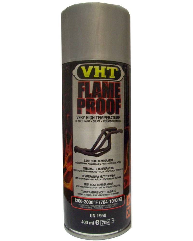 VHT GSP106 Auspuff u.- Krümmerlack Flame Proof Silber matt hitzebeständig bis 1093°C (EUR 39,75/L) von VHT