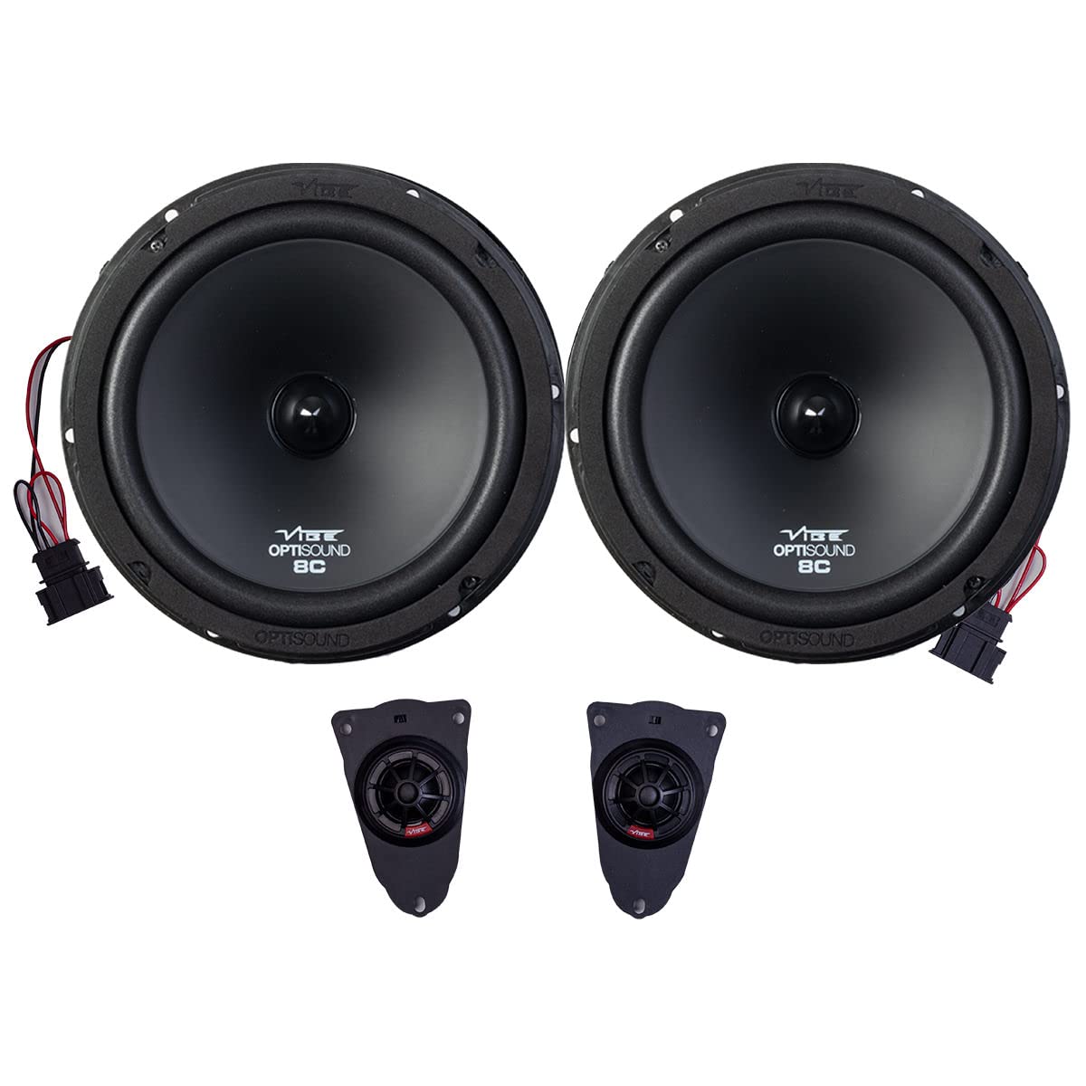 VIBE Audio Optisound VW T5.1 8" kompatibles 20,3 cm Lautsprecher-Upgrade, OPTI8VWT5.1-V0 von VIBE