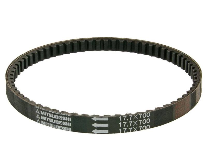 VICMA Keilriemen MITSUBOSHI kompatibel mit -Bali 50 SJ50 AF32, V-belt, Mechanischer Keilriemen, Schwarz, 700.17,7 mm, Synthetik von VICMA