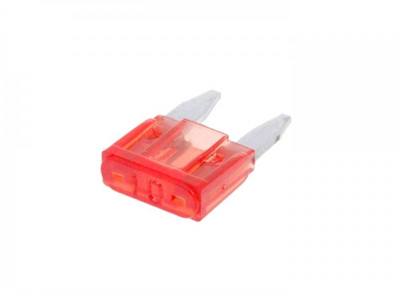 Sicherung Flachstecksicherung Mini 11,1mm 10A rot von VICMA