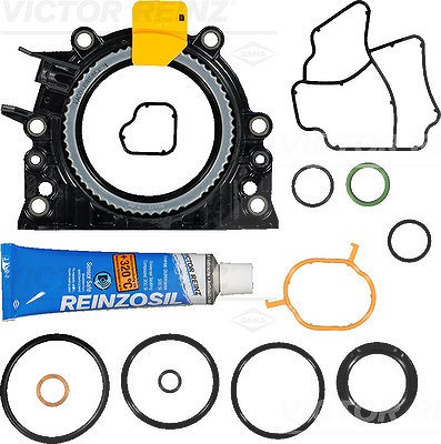 Victor Reinz Dichtungssatz, Kurbelgehäuse [Hersteller-Nr. 08-40848-01] für Audi, Seat, Skoda, VW von VICTOR REINZ