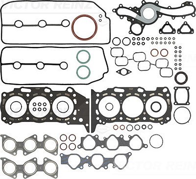 Victor Reinz Dichtungsvollsatz, Motor [Hersteller-Nr. 01-54050-01] für Toyota von VICTOR REINZ