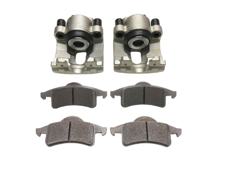 2 x Bremssattel und Keramik-Beläge, kompatibel mit Jeep Grand Cherokee 1999–2004 BRK/WJ/028A von VIDARR