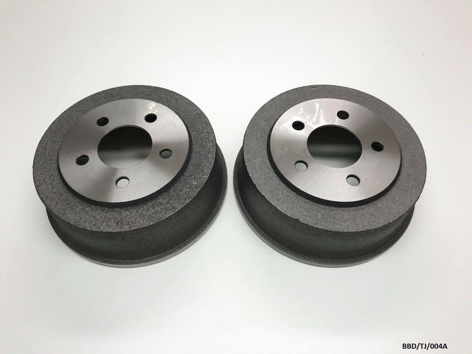 2 x Bremstrommel hinten kompatibel mit Jeep Wrangler YJ & TJ 1990-2006 DRUMS 9 Zoll BBD/TJ/004A von VIDARR