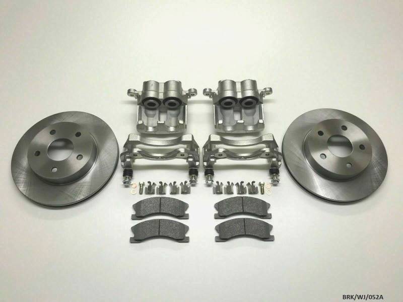 Reparatursatz für Bremsen vorne kompatibel mit Jeep Grand Cherokee WJ 1999-2004 AKEBONO BRK/WJ/052A von VIDARR