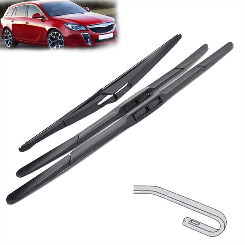 Scheibenwischer Vorne Und Hinten Wischerblätter Set Für Opel Für Insignia Sports Tourer MK1 2008-2017 2016 2015 2014 2013 24 "18" 12 " von VIDOJI