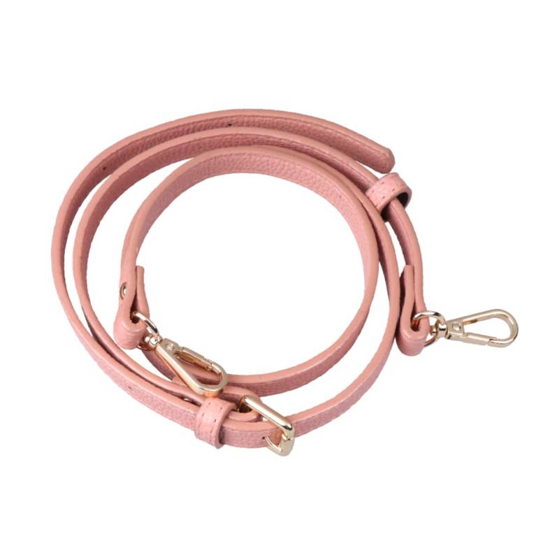 VILLCASE Verstellbarer Schultergurt Für Handtaschen Ersatz Schulterriemen Aus PU Mit Goldenem Buckle Pink Modisches Taschen Zubehör Für Damen von VILLCASE