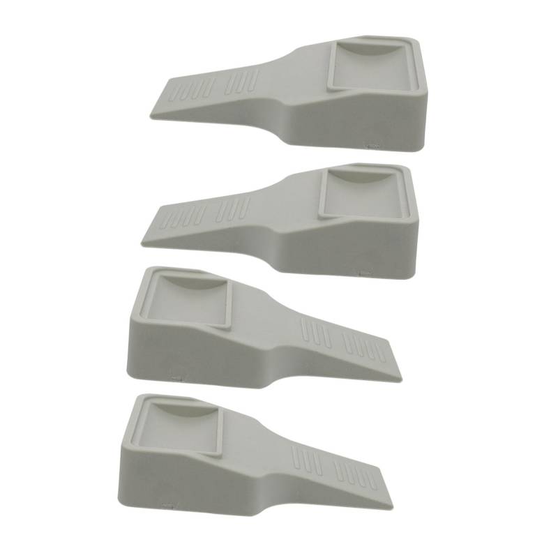 VILLFUL 4er Set Türstopper Mit öbelrollen Türkeile Für Zuhause Sicherheits Türstopper Effektiver Schutz Für Wände Und Türen von VILLFUL