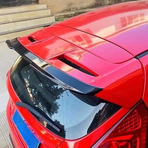 Auto Heckspoiler für Ford Fiesta St MK7 MK7.5 2009-2017 HeckspoilerflüGel Kofferraumdachspoiler Heckklappe Spoiler Bodykits. von VINAUD