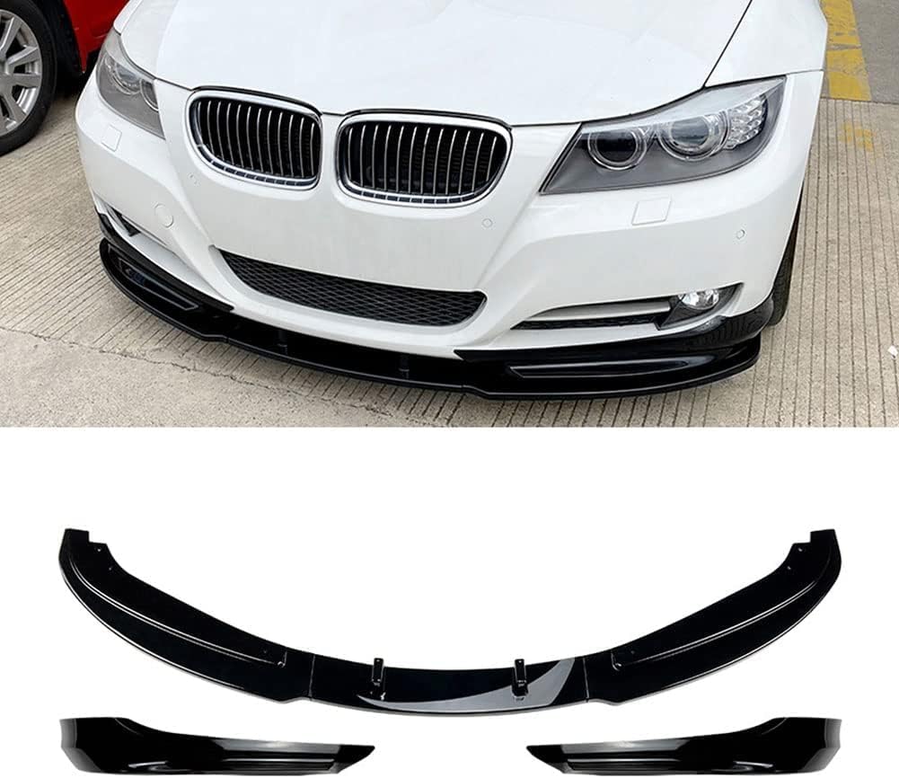 Spoiler Für BMW 3-Series E90 E91 LCI 320i 2009-2012 Auto Frontschürze Lippe Auto Frontschürze Splitter Lippe Spoiler Diffusor Schutzfolie Tuning Frontstoßstange.,A von VINAUD