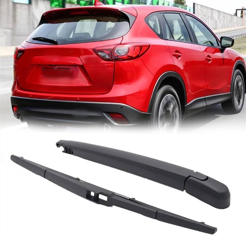 Wischerarm Hinten Scheibenwischer Wischer Set für Mazda CX-5 2010 2013 2014 2015 2016 Scheibenwischerarm Blatt Austausch.,C-Wiper blade and arm von VINAUD