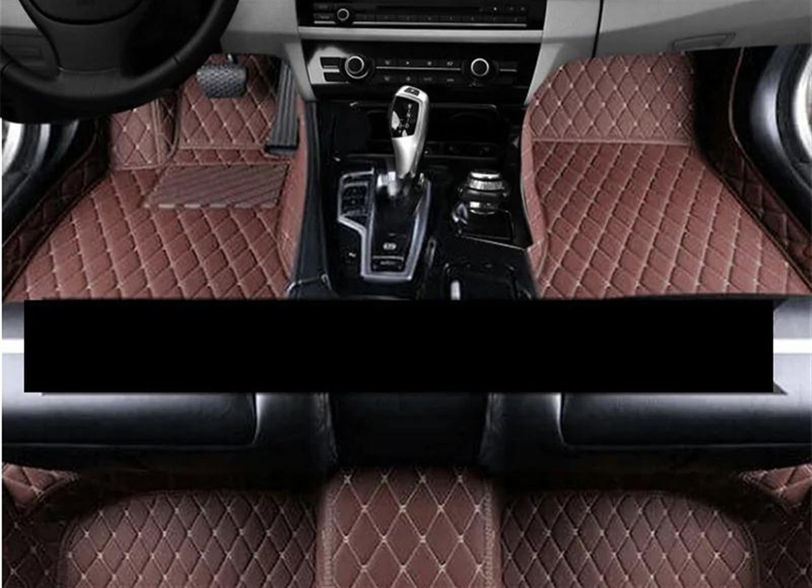 Auto Fußmatten Teppich Kompatibel Mit Volvo XC90 MK1 2002–2014 2012 2013, Auto-Fußmatte, 7-Sitzer-Teppich, rutschfeste Matte, Auto-Bodenabdeckungen, Autozubehör, Innenteil(Lhd,7) von VINCTV