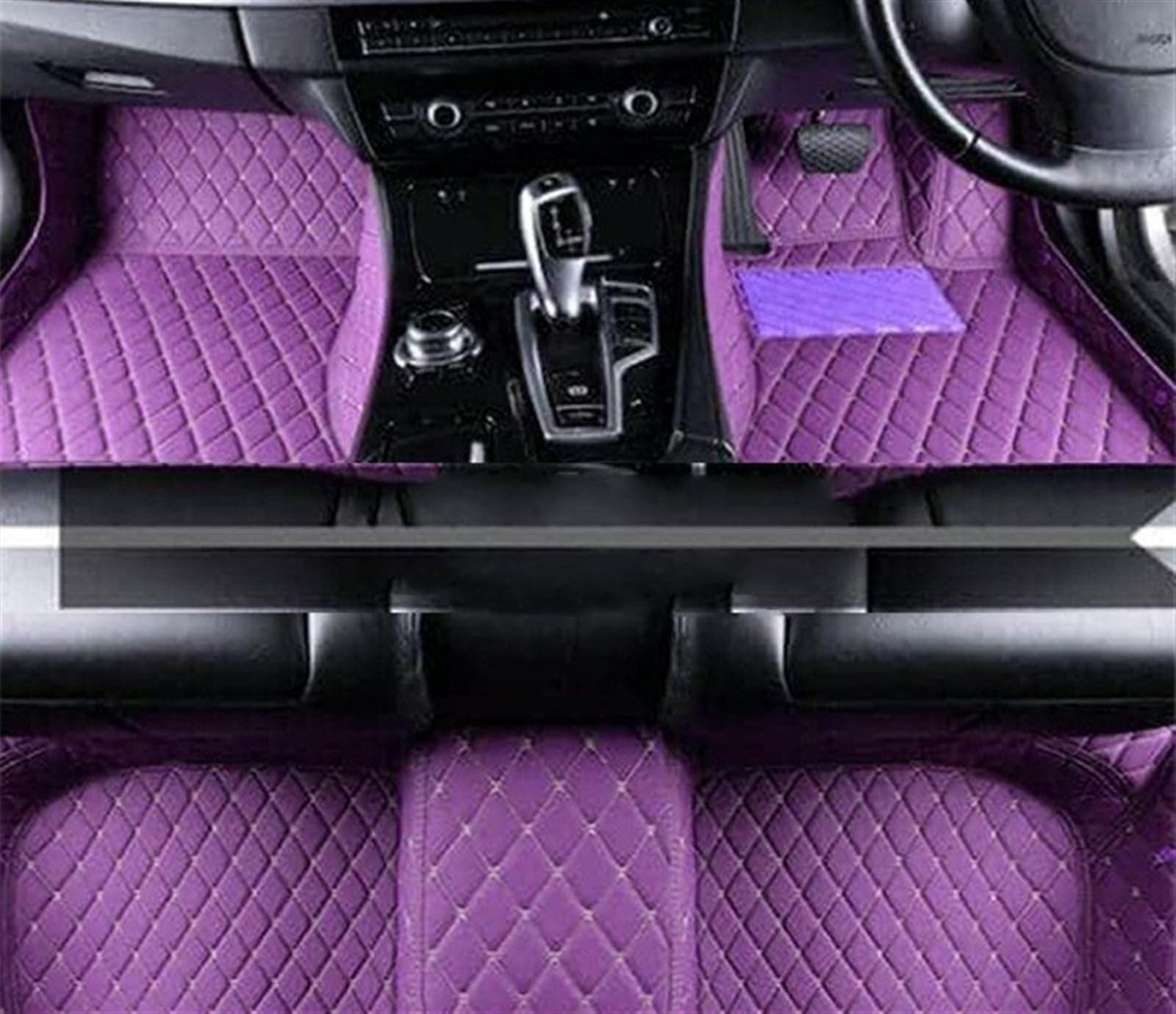 Auto Fußmatten Teppich Kompatibel Mit Volvo XC90 MK1 2002–2014 2012 2013, Auto-Fußmatte, 7-Sitzer-Teppich, rutschfeste Matte, Auto-Bodenabdeckungen, Autozubehör, Innenteil(RHD,10) von VINCTV