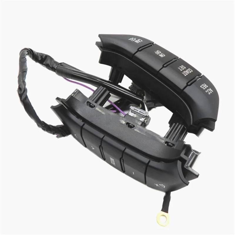 Lenk Rad Knopf Ersatz Kompatibel Mit Mitsubishi Für Pajero IV V93 V97 2007 2008 2009 2010 2011 2012 2013 2014 2015 2016 Auto-Lenkrad-Tempomatschalterknopf 8602A045 8602A006 8701A066 8701A383 von VINCTV