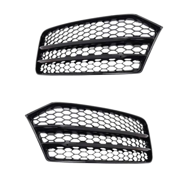 VINCTV Nebelscheinwerfergitter Kompatibel Mit A1 2015 2016 2017 2018 2 Stück Frontstoßstange Nebelscheinwerfer Grill Grillabdeckung Links Rechts 8XA807681B 8XA807682B von VINCTV