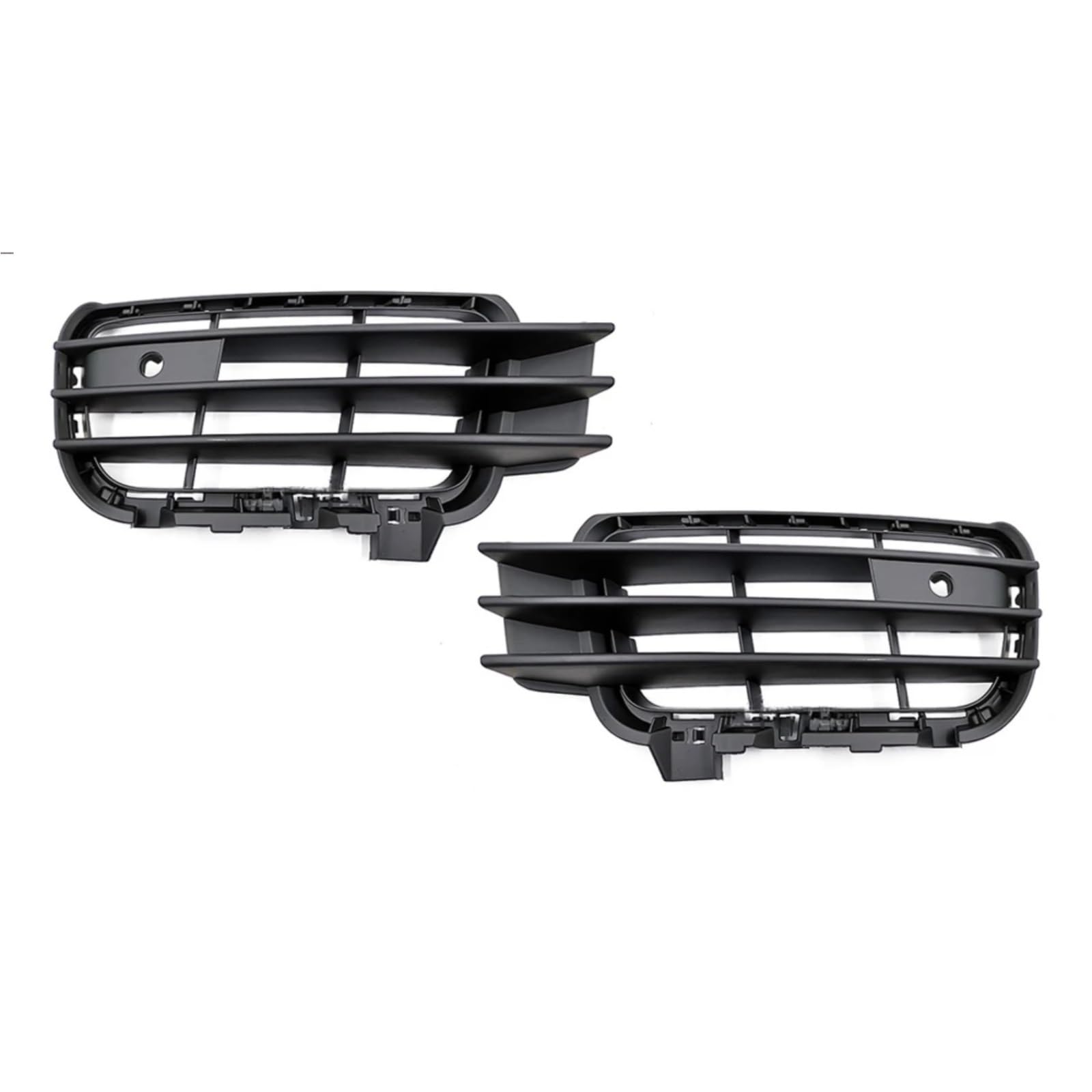 VINCTV Nebelscheinwerfergitter Kompatibel Mit Vw Für Touareg 2011 2012 2013 2014 2015 Auto-Frontstoßstange Nebelscheinwerfer Lampe Grill Lünette Lichtabdeckung 7P6853665A 7P6853666A(Left and Right) von VINCTV