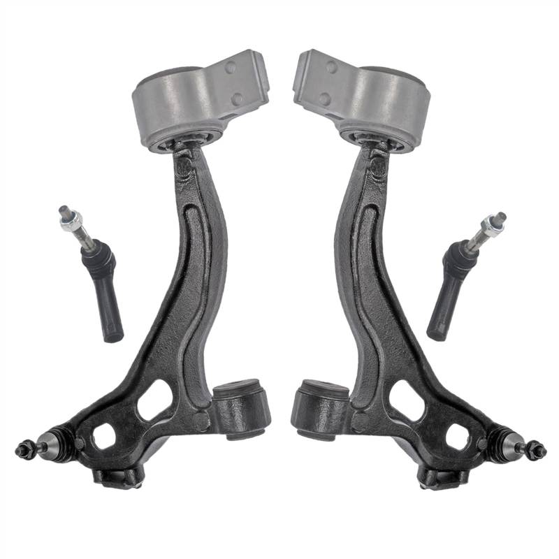 VINCTV Querlenker Auto Kompatibel Mit Ford Für Taurus Für Flex AWD FWD 2010 2011 2012 RK622916 Vorderer Unterer Querlenker Spurstangenaufhängungssatz Wishbone-Querlenker von VINCTV