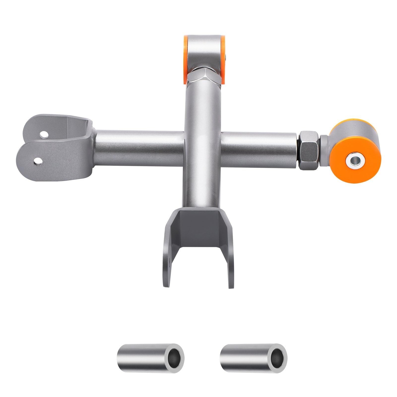 VINCTV Querlenker Auto Kompatibel Mit Jeep Für Wrangler TJ 1997–2003 2004 2005 2006, Verstellbare 0–8-Hublenker, Vordere Obere Aufhängungslenker, Ersatzhülsen von VINCTV