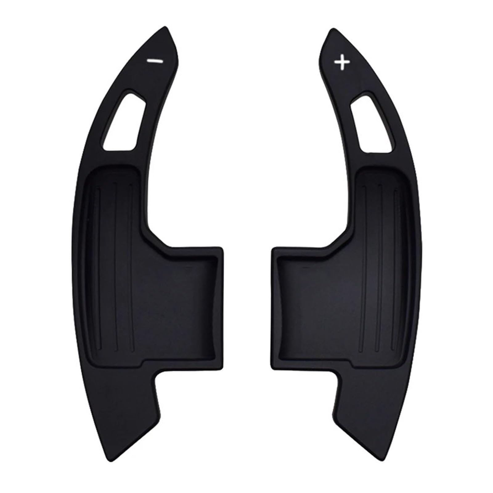 VINCTV Schaltwippen Shift Paddle Kompatibel Mit Ford Für Mustang 2015 2016 2017 2018 2019 Auto-Paddle-Extender-Lenkrad-Schalthebel-Paddel-Abdeckung Aus Aluminiumlegierung(Black) von VINCTV