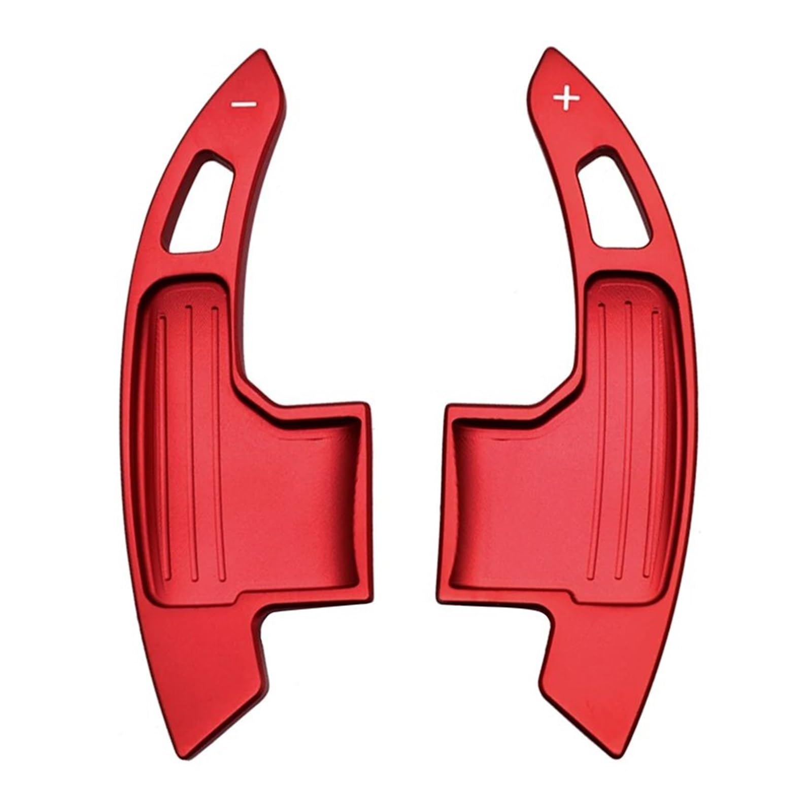 VINCTV Schaltwippen Shift Paddle Kompatibel Mit Ford Für Mustang 2015 2016 2017 2018 2019 Auto-Paddle-Extender-Lenkrad-Schalthebel-Paddel-Abdeckung Aus Aluminiumlegierung(Red) von VINCTV