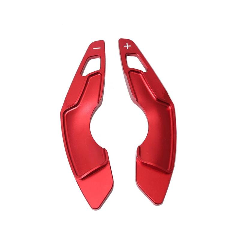 VINCTV Schaltwippen Shift Paddle Kompatibel Mit Lexus Für NX 300h 300 2015 2016 2017 2018 2019 2020 Aluminium-Schaltwippen Lenkrad Schaltwippe Auto(Red) von VINCTV