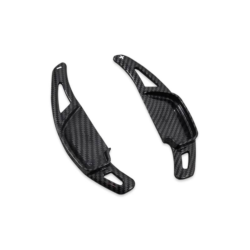 VINCTV Schaltwippen Shift Paddle Kompatibel Mit Toyota Für Camry 2012 2013 2014 2015 2016 2017, Kohlefaserstruktur, Auto-Schaltwippenabdeckung, Auto-Lenkrad-Schaltwippenverlängerung(Carbon Black) von VINCTV