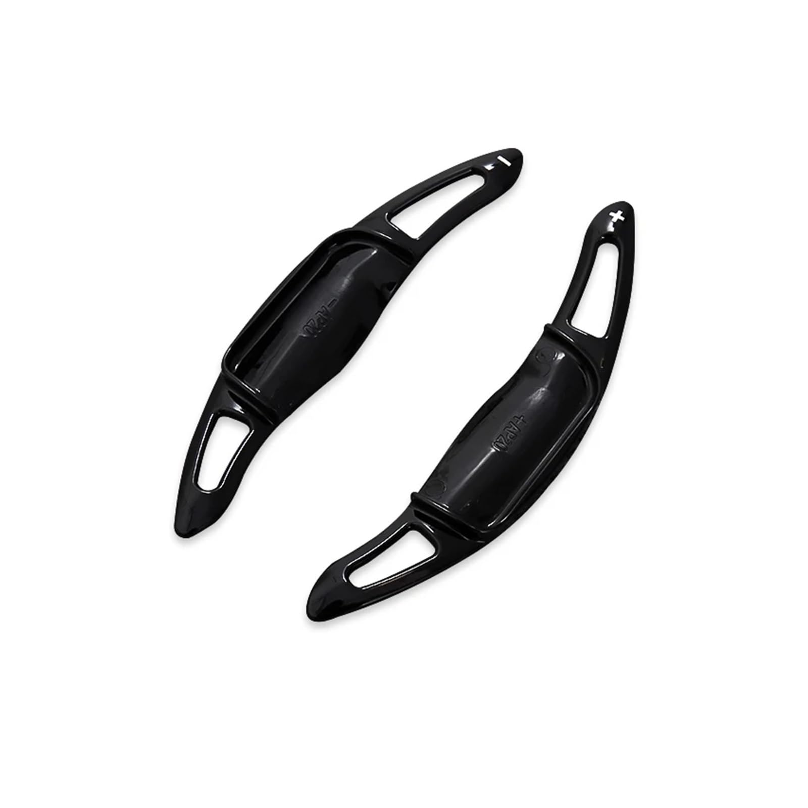 VINCTV Schaltwippen Shift Paddle Kompatibel Mit Toyota Für Corolla Fließheck 2019 2020 2021 2022 Auto-Lenkrad-Schaltwippenverlängerung ABS-Kohlefaser-Textur-Lenkradschalthebel(Black) von VINCTV