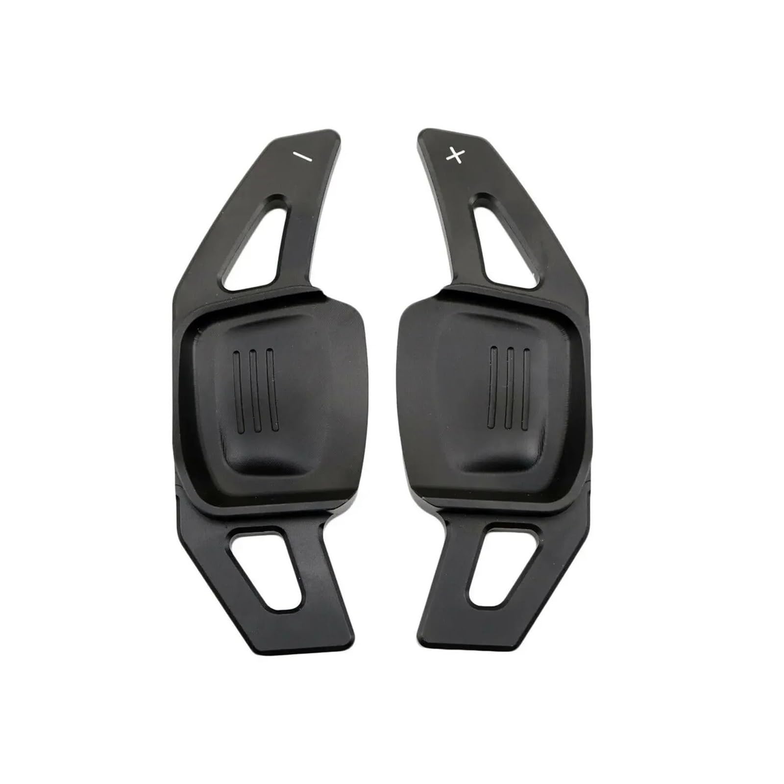 VINCTV Schaltwippen Shift Paddle Kompatibel Mit VW Für Tiguan Für MK2 2017 2018 2019 Auto-Schaltwippenabdeckung Auto-Schaltwippen Auto-Gangschaltung Lenkrad-Schaltwippe(Black) von VINCTV