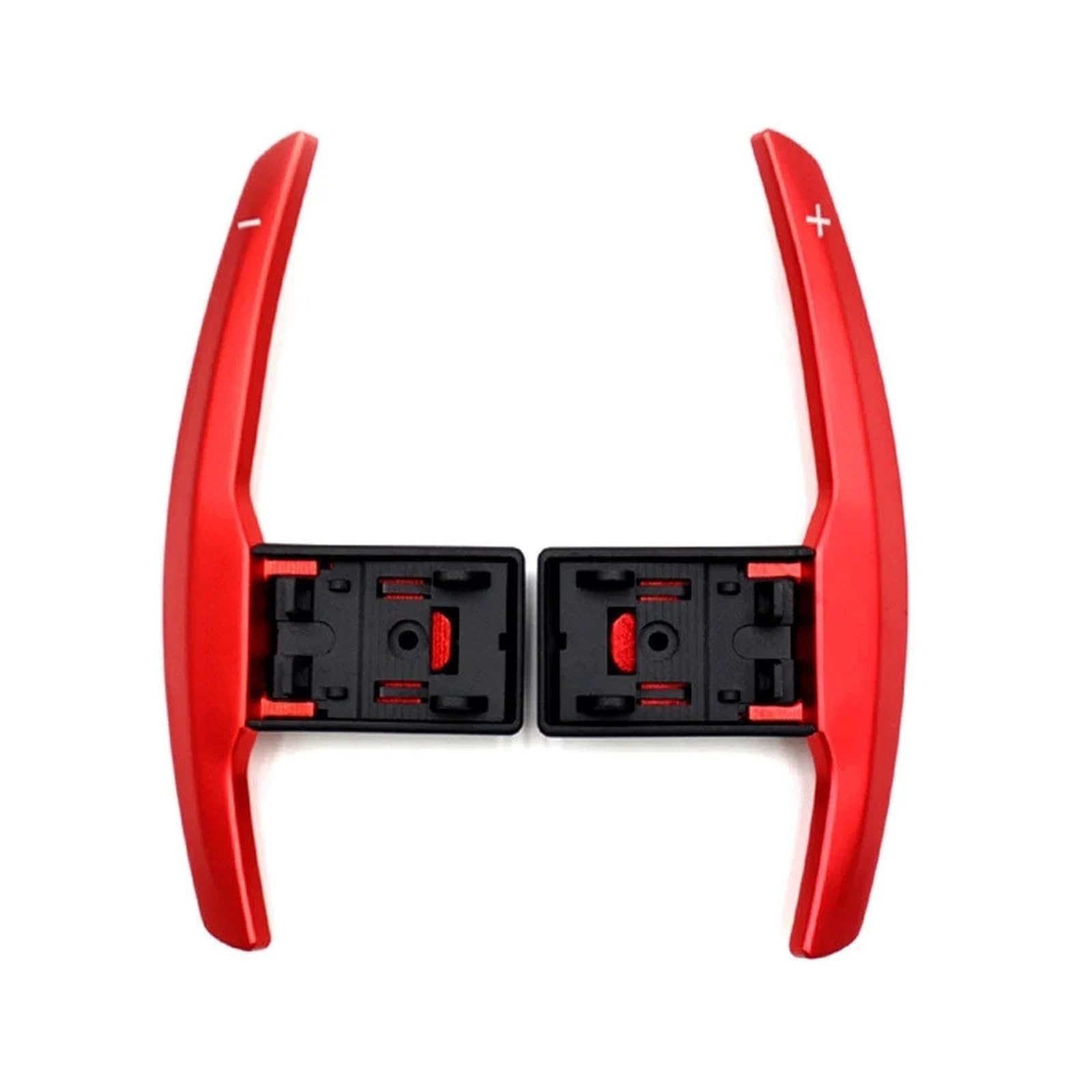 VINCTV Schaltwippen Shift Paddle Kompatibel Mit X3 F25 2013 2014 2015 2016 2017 2018 Auto-Schaltwippen Auto-Schaltwippenabdeckung Auto-Schaltwippen-Lenkradschaltung(Red) von VINCTV