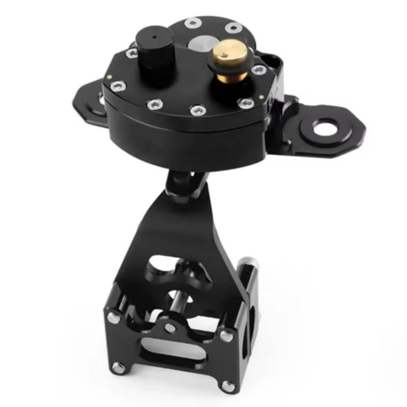 VINCTV Stabilisator Kompatibel Mit Yamaha Für Tenere 700 Für Rally 2019 2020 2021 2022 2023 2024. Motorrad-Lenkungsdämpfer, Lenkungsstabilisator, Stoßdämpfer(Black) von VINCTV