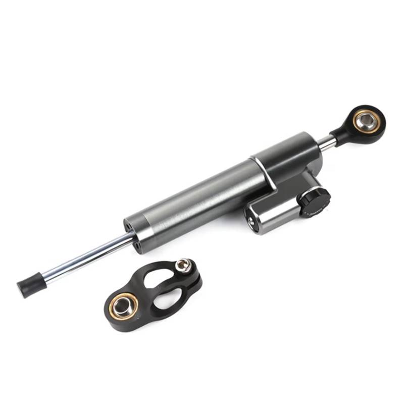 VINCTV Stabilisator Kompatibel Mit Yamaha Motorrad Aluminium Lenkungsdämpfer Tank Slapper Stabilisator Dämpfung Stange Geschwindigkeit Wobble Absorber(Gray) von VINCTV