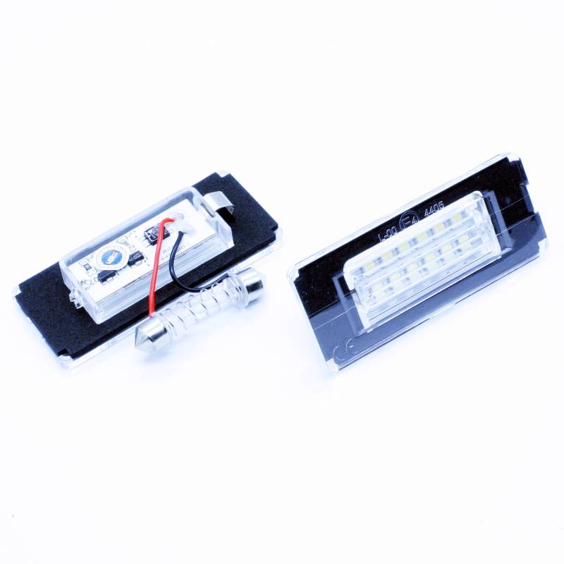 2x LED Kennzeichenbeleuchtung Mini R56 R57 R58 R59 COOPER ONE CANBUS von ProTuning