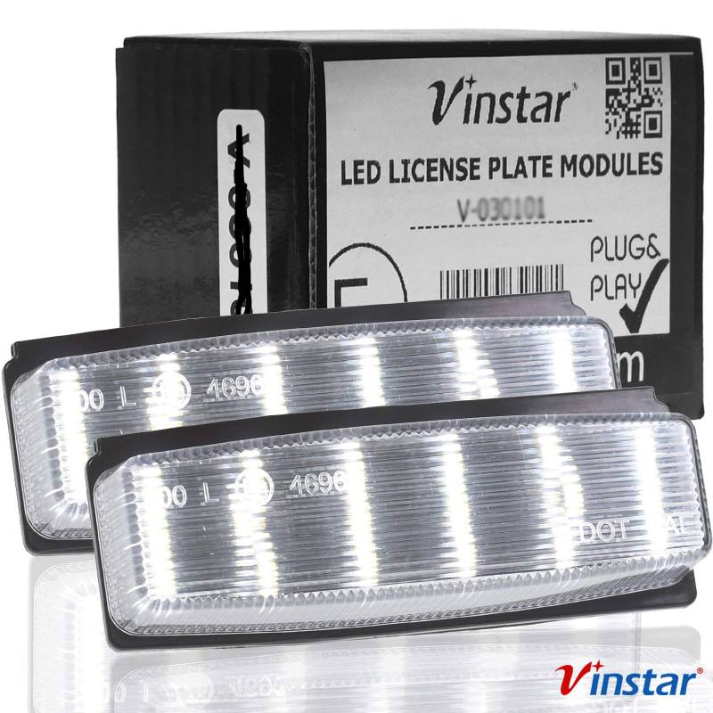 LED Kennzeichenbeleuchtung kompatibel mit MX-5 III NC 2005-2015 von Vinstar