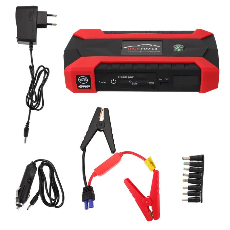 VINTORKY 1 Set Autostart Notfallgerät Multifunktions-Auto-sprungstarter (eu-stecker) von VINTORKY