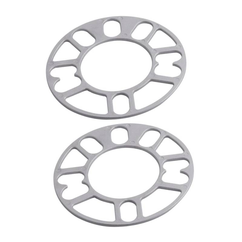 VINTORKY 2 STK Distanzscheibe Rad Mäher Teile Adapter Auto Wheel spacers Car Wheel hub spacers Abstandshalter für die Autonabe Spurverbreiterungen für Fahrzeuge Aluminiumlegierung von VINTORKY