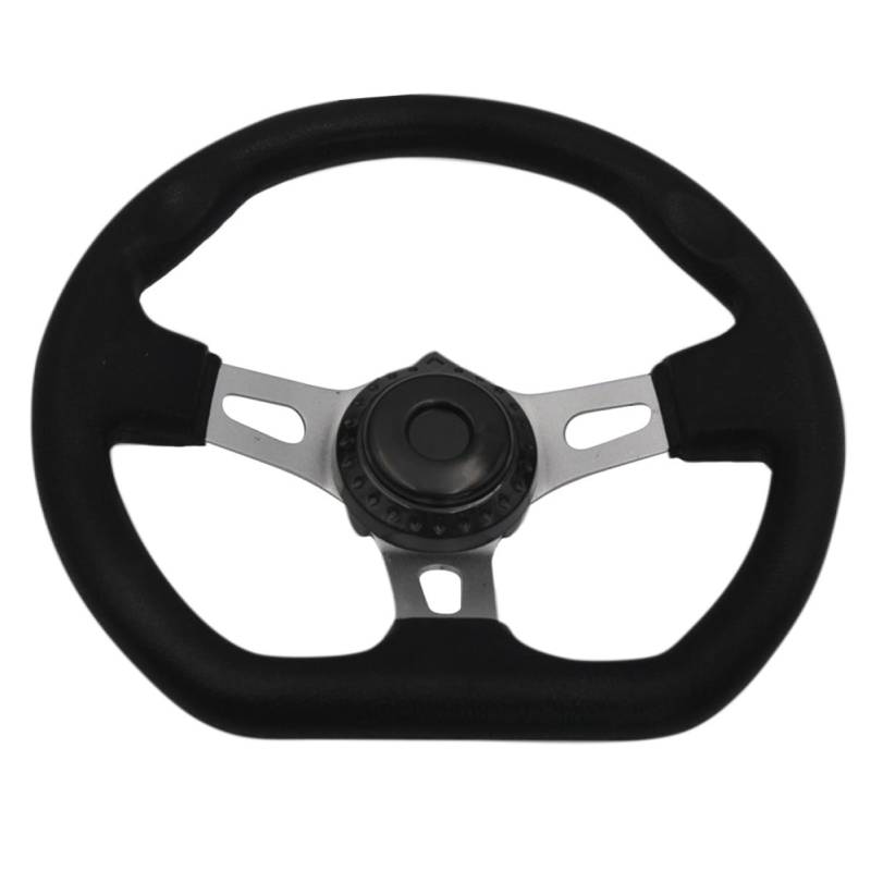 VINTORKY 270mm Karting Lenkrad Aus PU Schaum Für Rennsport Einfaches Design Geeignet Für Offroad Kart Hochwertiges Autozubehör Racing Steering Wheel Ergonomischer Griff von VINTORKY