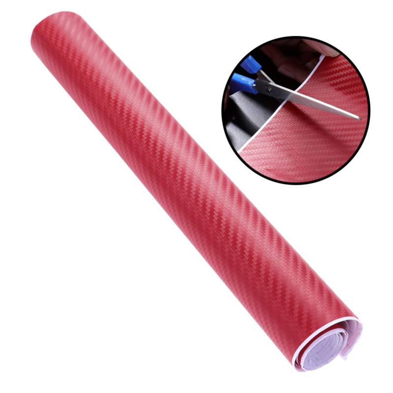 VINTORKY 3D Carbon Fiber Folie Auto Folie Selbstklebend DIY Sticker Für Fahrzeug Dekoration Hochwertige Carbon Wrap Rolle Für Individuelle Gestaltung von VINTORKY