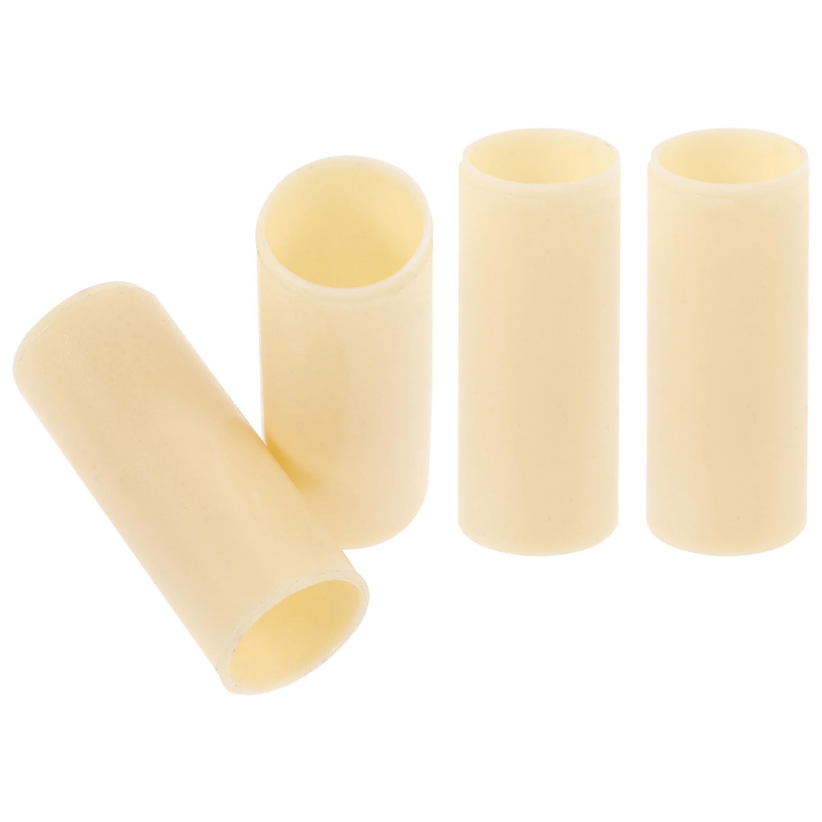 VINTORKY 4 Stück Anhängerfederbuchse Pflanzenstützclips Knebelklemme Schalthebel Straßenband Schraubenschlüssel Verlängerung Pflanzenunterstützung Holzbearbeitung Anhängerteil Beige Nylon von VINTORKY